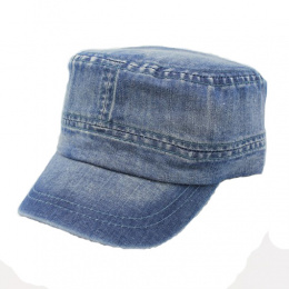 Denim Cuban Cap - Traclet