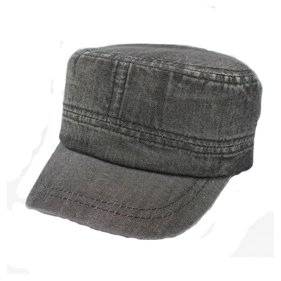 Denim Cuban Cap - Traclet