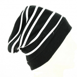 Black and white toque - Traclet