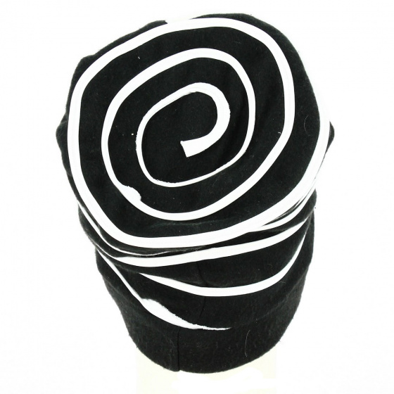 Black and white toque - Traclet