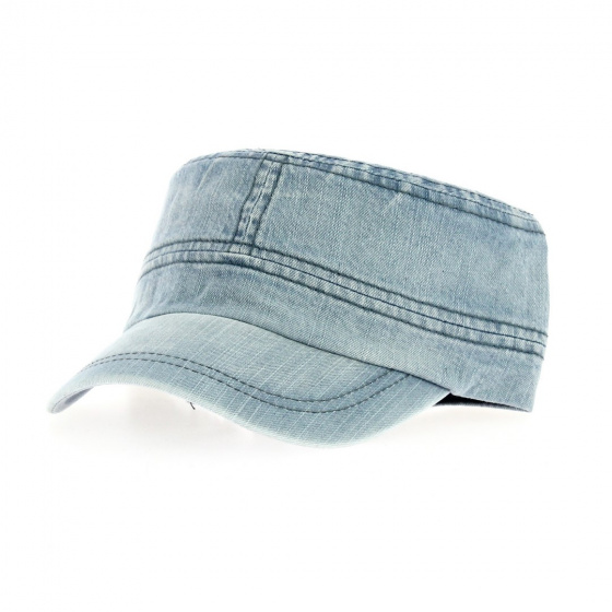 Denim Cuban Cap - Traclet