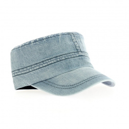 Denim Cuban Cap - Traclet