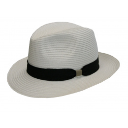 Franko Traveler Hat UPF50+ White Paper Straw - Traclet