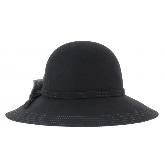 Unformed Wool Felt Wide Brim Hat - Traclet
