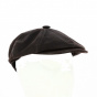 Brown Wayne Leather Cap - Traclet