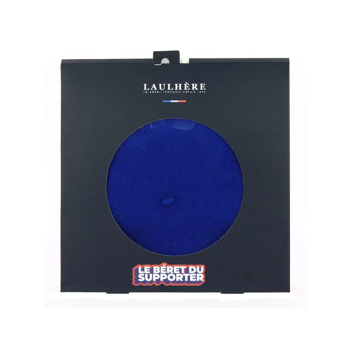Béret Bleu Vif Le Supporter - Laulhère Reference : 18226 | Chapellerie Traclet