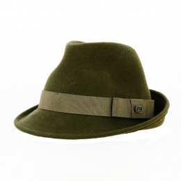 Green Robert Trilby Hat - Traclet