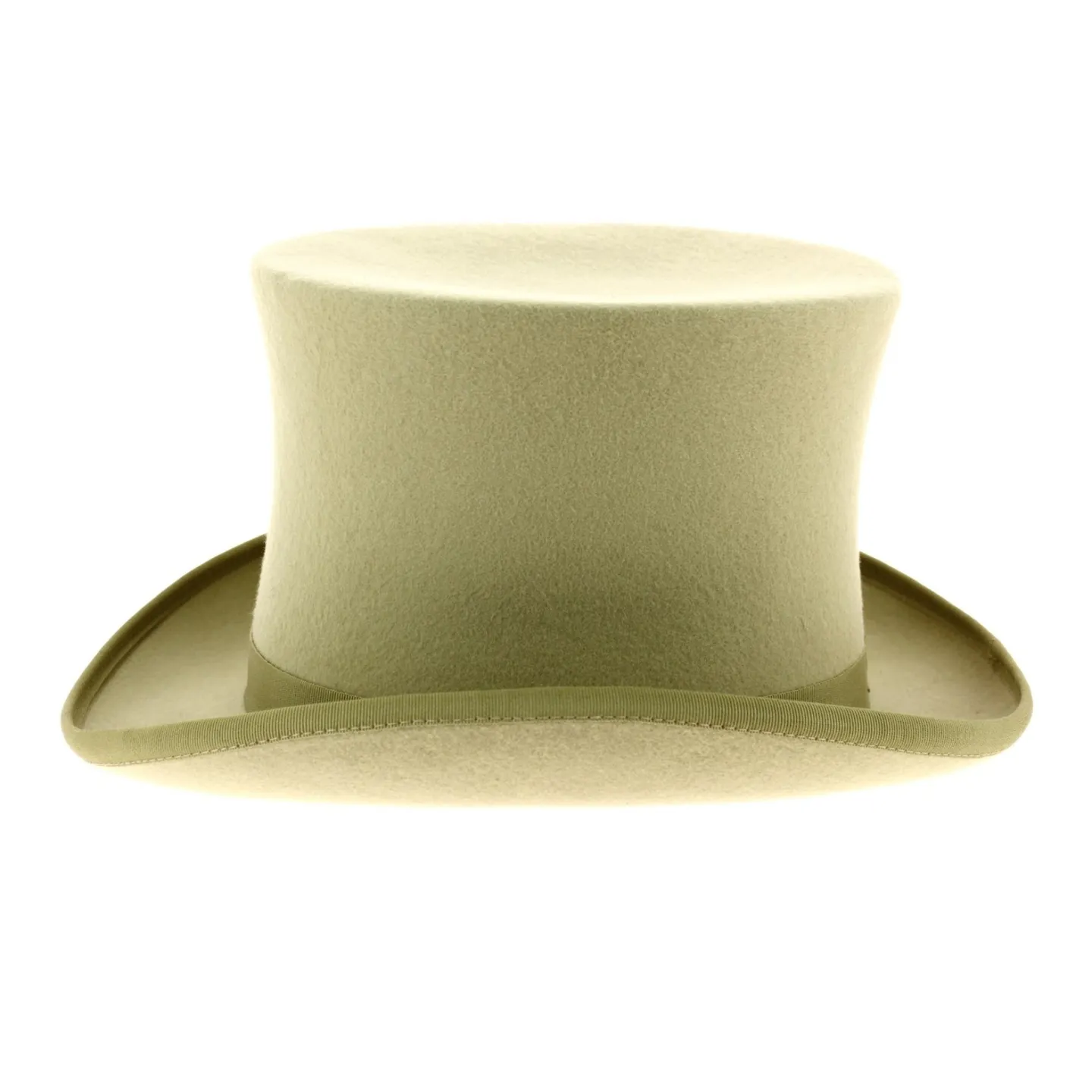 Pale Yellow Felt Top Hat - Traclet Reference: 18245 | Traclet Hat Shop
