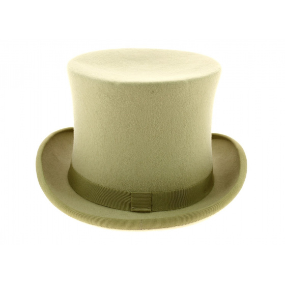Chapeau Haut De Forme Feutre Jaune pâle - Traclet Chapeau Haut De Forme Feutre Jaune pâle - Traclet