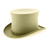 Pale Yellow Felt Top Hat - Traclet Reference: 18245 | Traclet Hat Shop