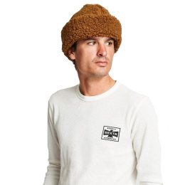 Ginsberg Brown Cuff Beanie - Brixton