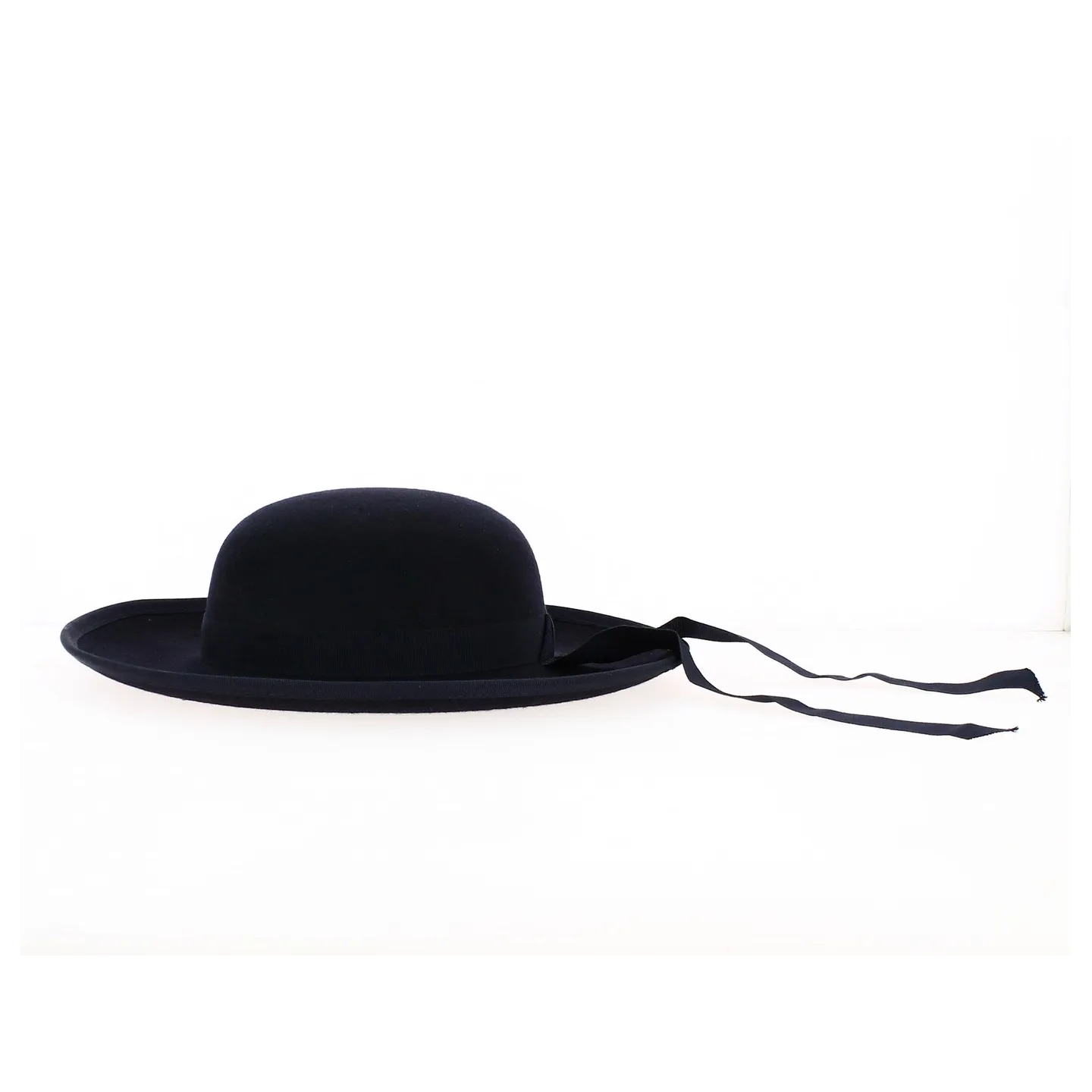 Chapeau Breton Feutre Laine Marine - Traclet Reference : 18247 | Chapellerie Traclet