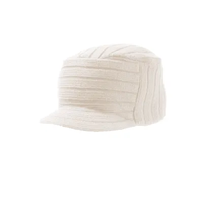 white tribe beanie cap - Chapellerie Traclet Reference: 1854 | Chapellerie Traclet