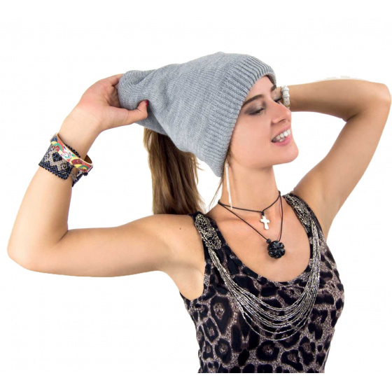 Long slouchy beanie Freeboard grey