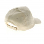 Anti UV 50+ Beige Baseball Cap - Traclet