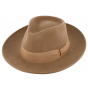 Fedora Messine Camel Wool Felt Hat - Traclet