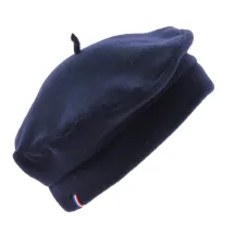 Navy Denise Polar Fleece Beret - Traclet Reference: 18188 | Traclet Hat Shop