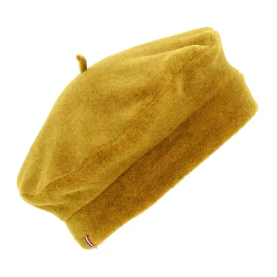 Béret polaire Denise Jaune - Traclet Référence : 14139 | Chapellerie Traclet