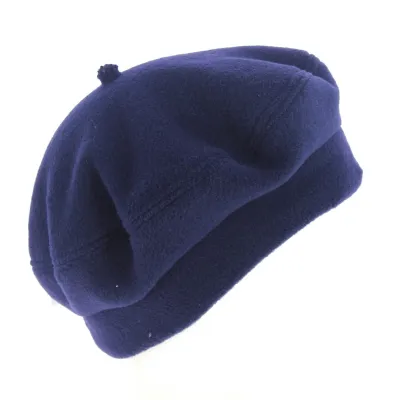 Odil Navy Fleece Beret - Traclet - Traclet Reference: 11169 | Traclet Hat Shop