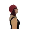 Béret polaire Denise Rouge chiné made in france - Traclet Reference : 11171 | Chapellerie Traclet