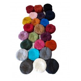 Fleece Beret Denise Gooseberry - Traclet