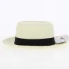 Chapeau Panama Montecristi Colonial Super Fino : chapeau fabriqué à la main en Equateur Reference : 18248 | Chapellerie Traclet