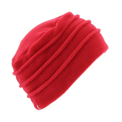 Red Colette Polar Fleece Hat - Traclet Reference: 8534 | Traclet Hat Shop