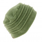 Green Colette Polar Fleece Beanie - Traclet