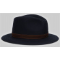 Rain Proof Hat Black - Borsalino