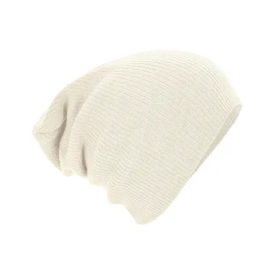 Bonnet Grey Mel naturel Long Oversize-Traclet-Gris Reference : 7538 | Chapellerie Traclet