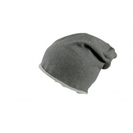 Dark Gray Oversized Doozy Long Beanie