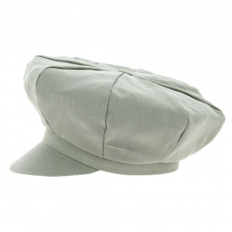 Linen Newsboy Cap - Traclet