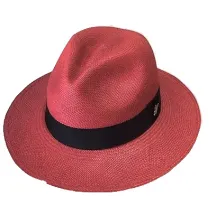 Chapeau Panama El Panecillo Framboise - Chapellerie Traclet Reference : 17962| Chapellerie Traclet