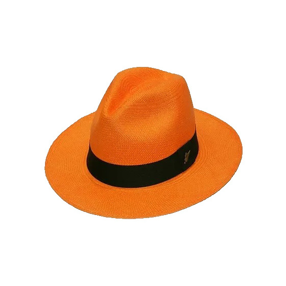 Orange El Panecillo Panama Hat