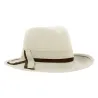 Chapeau Fedora Adèle Feutre Laine Beige - Traclet Reference : 18260 | Chapellerie Traclet