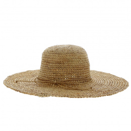 Julia capeline natural straw - Traclet