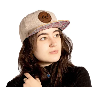 Jerry Can Cotton & Hemp Snapback Cap - Woed Reference: 181454| Traclet Hat Shop