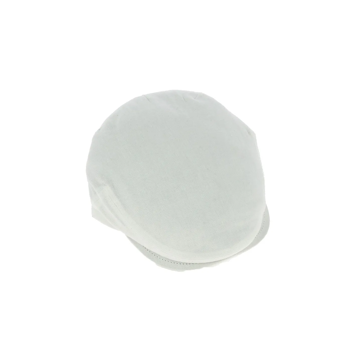 White Hemp Poggy Flat Cap - Flechet Reference: 11362 | Traclet Hat Shop