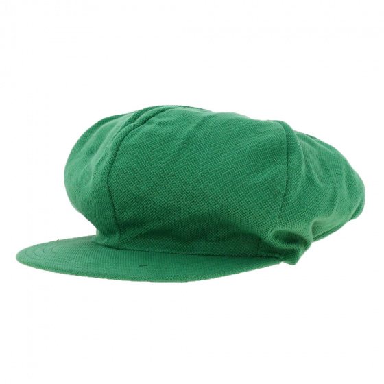 Cotton Honeycomb Newsboy Cap Made in France - Traclet