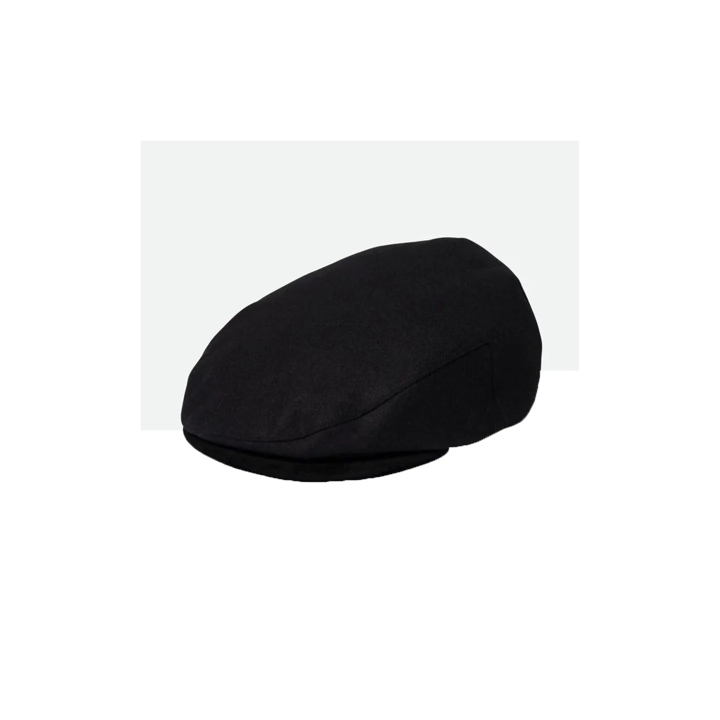 Hooligan Baggy Black Flat Cap - Brixton Reference: 18274 | Chapellerie Traclet