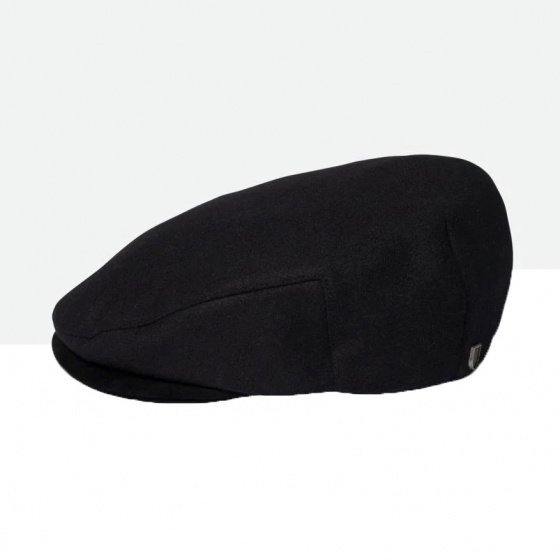 Casquette Plate Hooligan Baggy Noir - Brixton