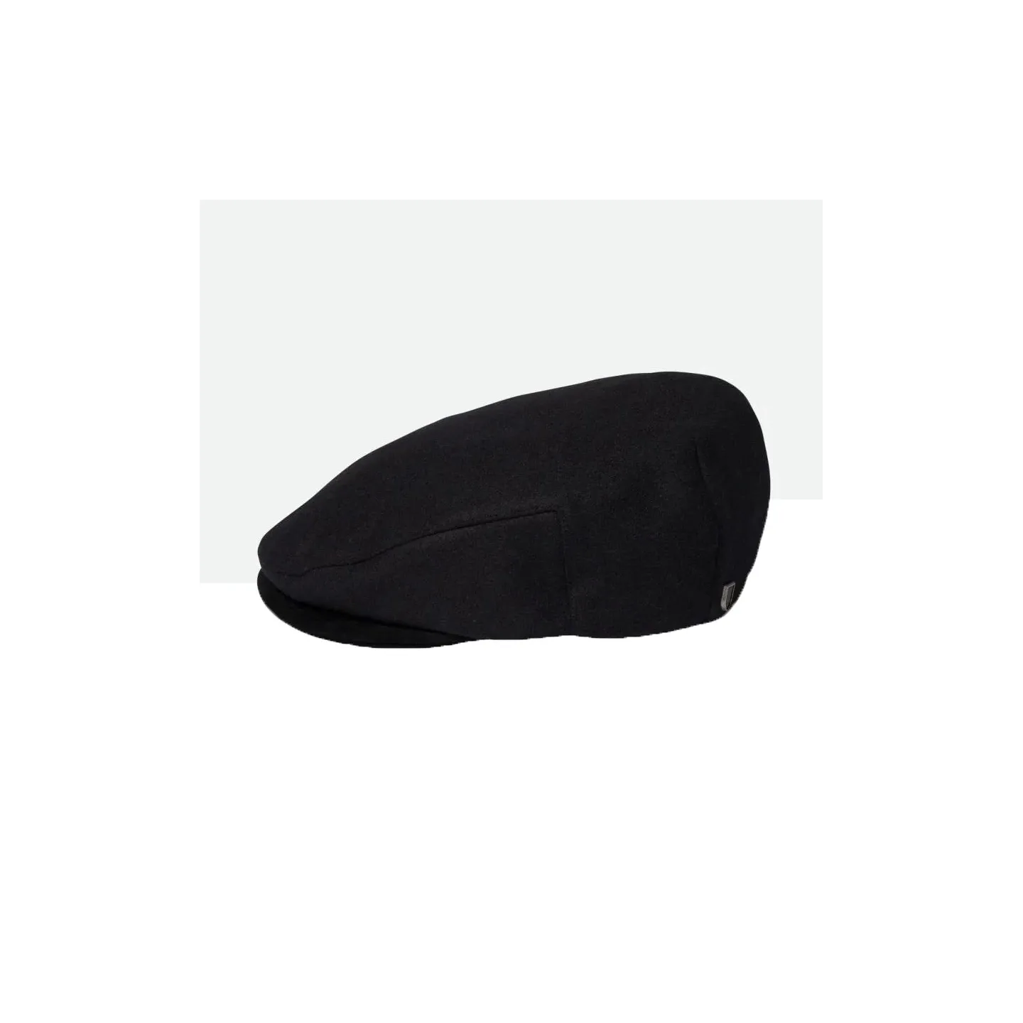 Hooligan Baggy Black Flat Cap - Brixton Reference: 18274 | Chapellerie Traclet