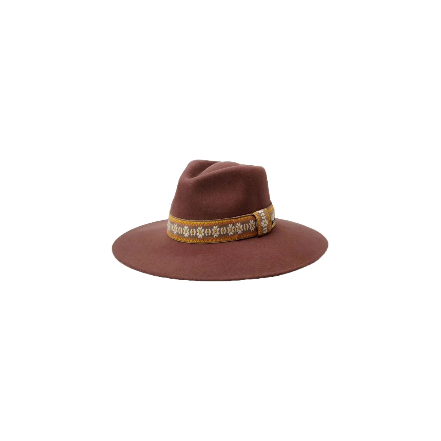 Chapeau Traveller Joanna Feutre Laine Marron - Brixton Reference : 18275 | Chapellerie Traclet