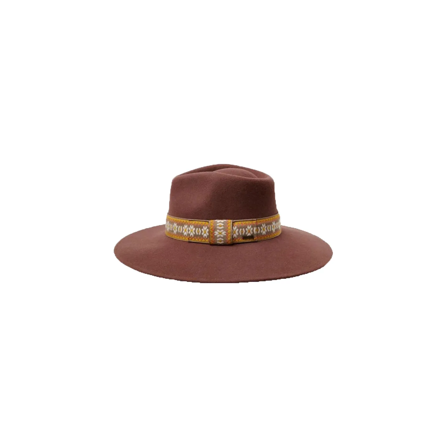 Brown Wool Felt Traveller Hat Joanna - Brixton Reference: 18275 | Traclet Hat Shop