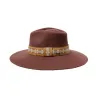 Brown Wool Felt Traveller Hat Joanna - Brixton Reference: 18275 | Traclet Hat Shop