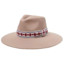 Joanna Wool Felt Traveller Hat Sand - Brixton Reference: 18276 | Traclet Hatters