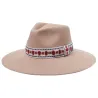 Chapeau Traveller Joanna Feutre Laine Sable - Brixton Reference : 18276 | Chapellerie Traclet