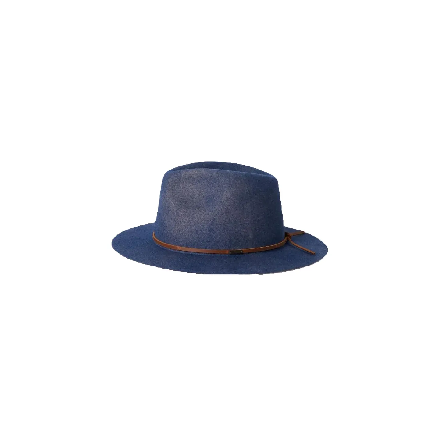 Chapeau Traveller Wesley Bleu chiné - Brixton Reference : 18284 | Chapellerie Traclet