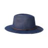Chapeau Traveller Wesley Bleu chiné - Brixton Reference : 18284 | Chapellerie Traclet