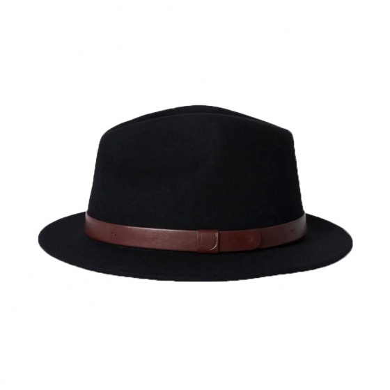 Chapeau Fedora Baby Messer Feutre Laine Noir - Brixton